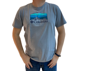 Camiseta Columbia Hikers Haven Masc - Cinza