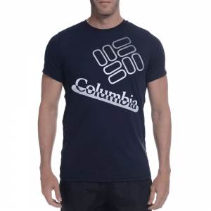 Camiseta Columbia Neblina Dotty Brand MC Masc - Preto