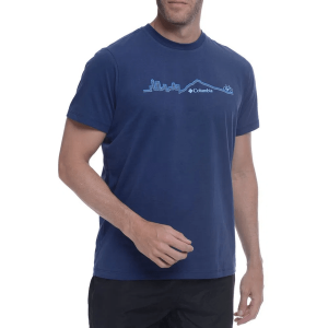 Camiseta Columbia South Rim Bicycle Masc - Marinho