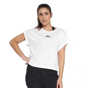 Camiseta Fila Honey Touch Fem - Branco