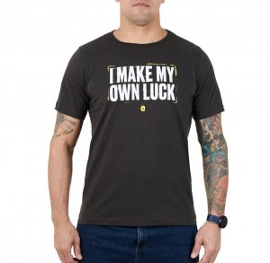 Camiseta Invictus Concept Luck Masc  - Cinza