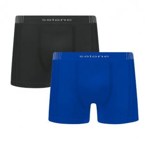 Cueca Selene Boxer Sem Costura - Kit 2 unidades