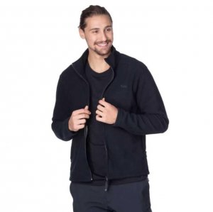 Jaqueta Solo Microfleece Warm Masc - Preta