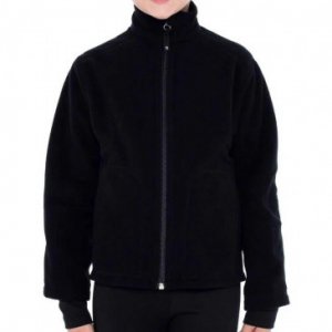 Jaqueta Solo Microfleece Warm Kids - Preto