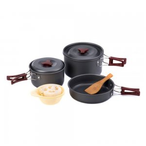 Kit de Panelas Naturehike Camping Cook