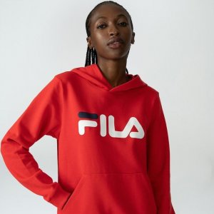 Moletom Fila LETTER Feminino com Capuz