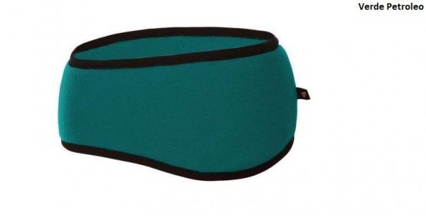 Headband Solo Microfleece - Verde Petrleo
