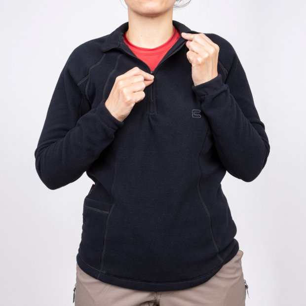 Blusa Curtlo Zip Fleece Fem