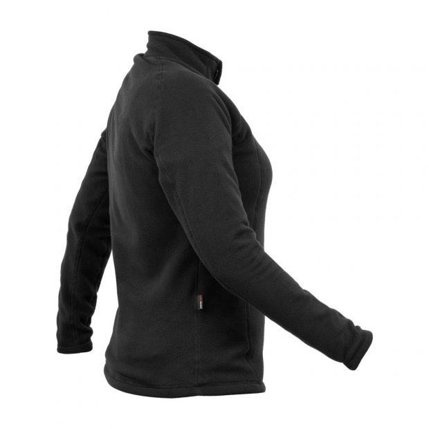Blusa Curtlo Zip Thermofleece Fem - Preto