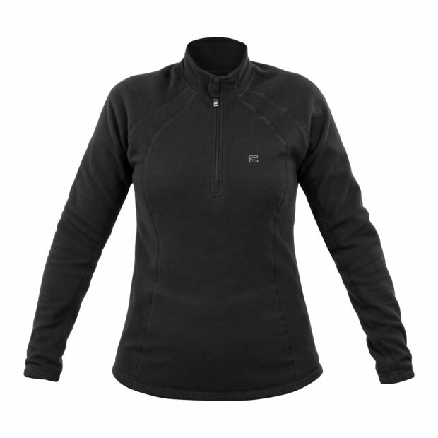 Blusa Curtlo Zip Thermofleece Fem - Preto