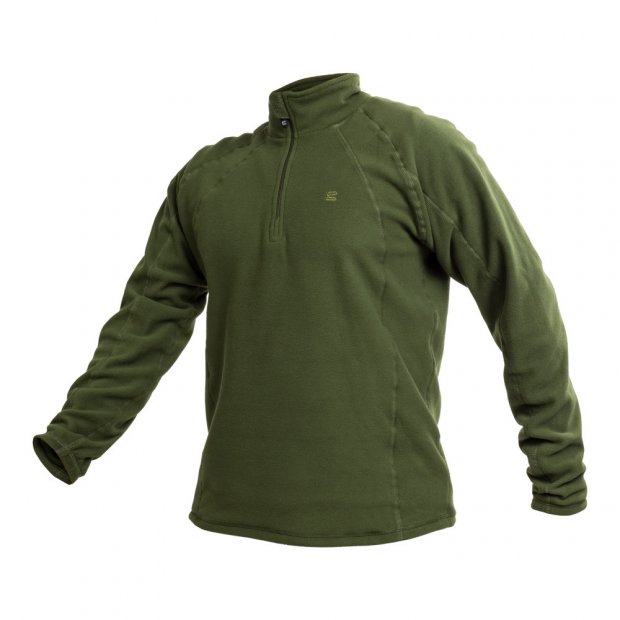 Blusa Curtlo Zip ThermoFleece Masc Preto
