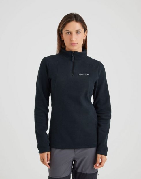 Bluso Galapagos Fleece Makalu Fem - Preto