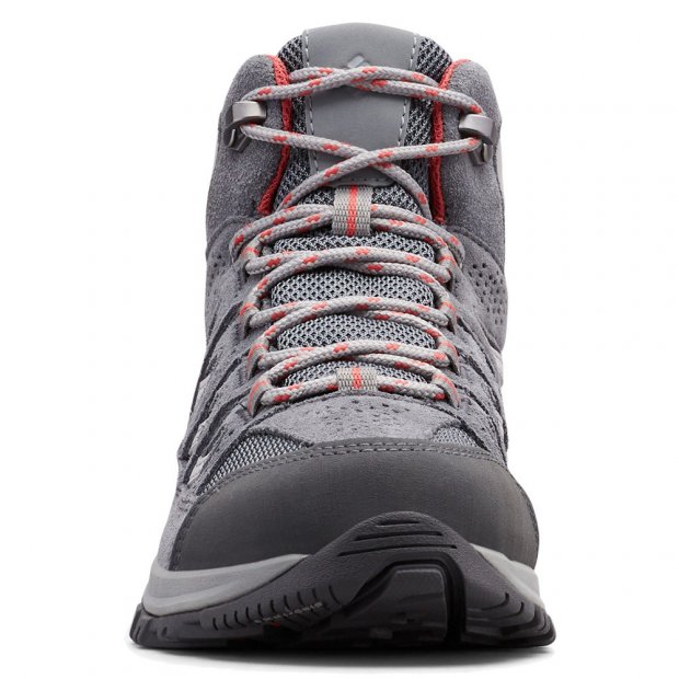 Bota Columbia Crestwood Mid WP Fem - Cinza (Impermevel)