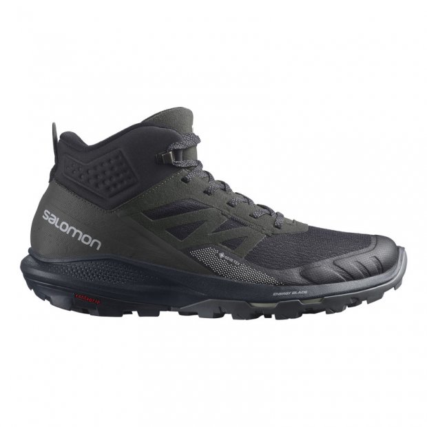 Bota Salomon Outpulse Mid Gtx Masc - Preto (Impermevel)