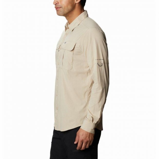 Camisa Columbia Newton Ridge Long Sleeve Masc - Areia GG