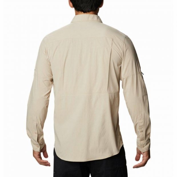 Camisa Columbia Newton Ridge Long Sleeve Masc - Areia GG