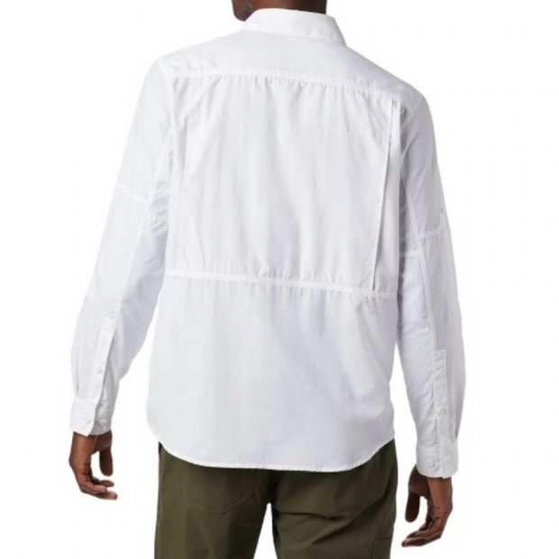 Camisa Columbia Silver Ridge 2.0 Long Sleeve Shirt Masc - Branco M
