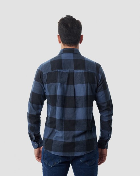 Camisa Invictus Lumberjack Flanela - Azul