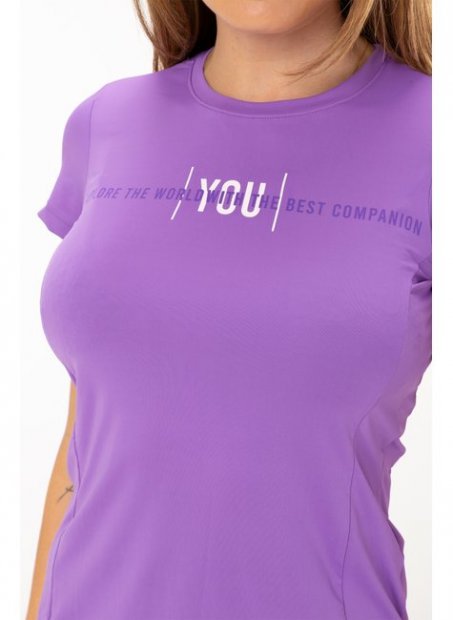 Camiseta Alpen UV Dry Fit Fem - Roxo