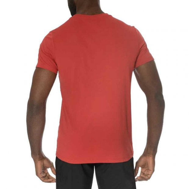Camiseta Columbia Neblina Montrail MC Masc - Vermelha