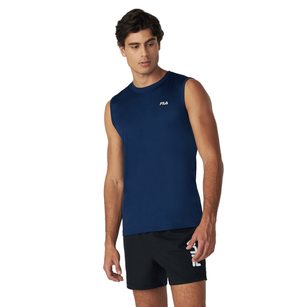 Regata Fila Basic Sports Marinho/Prata Masc