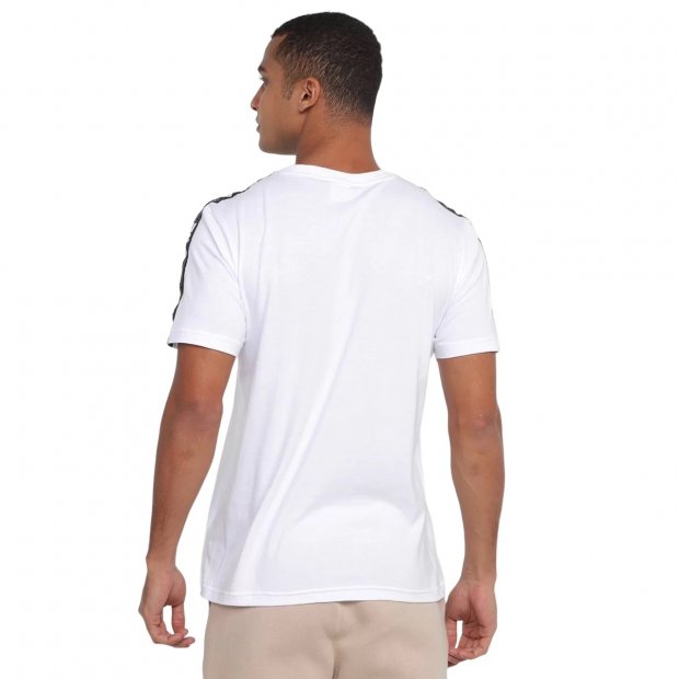 Camiseta Fila Letter Tape Outline Masc - Branca