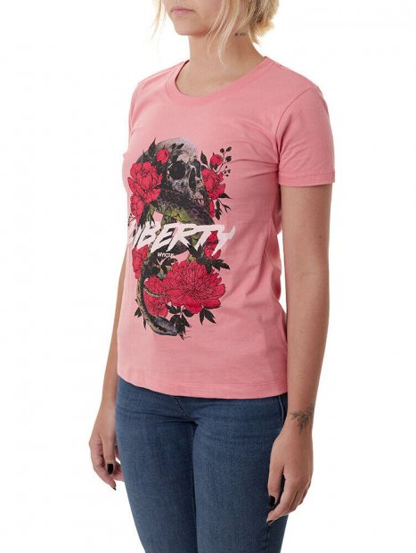 Camiseta Invictus Liberty Rosa - Fem