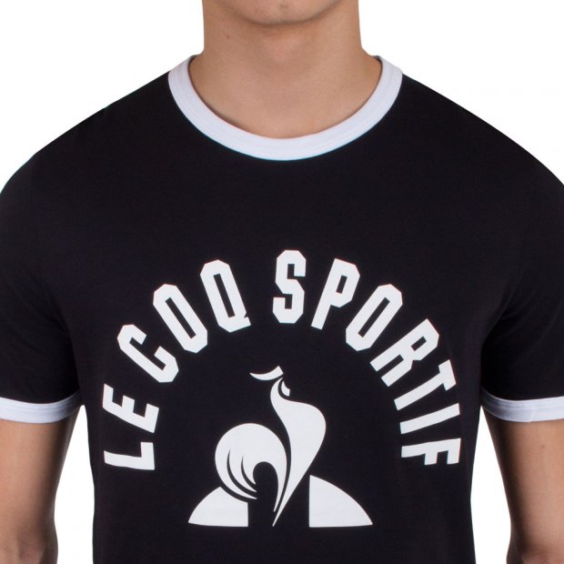 Camiseta Le Coq Bar A Tee Ess Tee SS N.3 - Preto