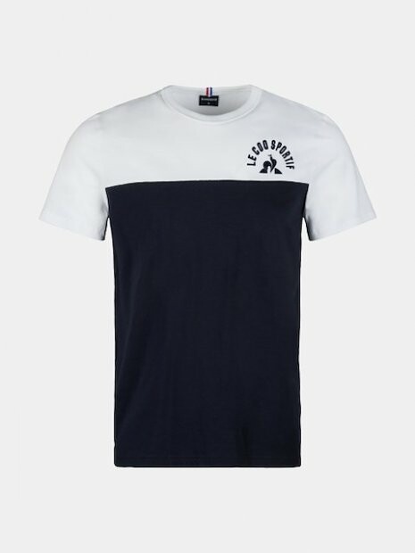 Camiseta Le Coq Sportif ESS BAT BICOLOR WHITE TL10373