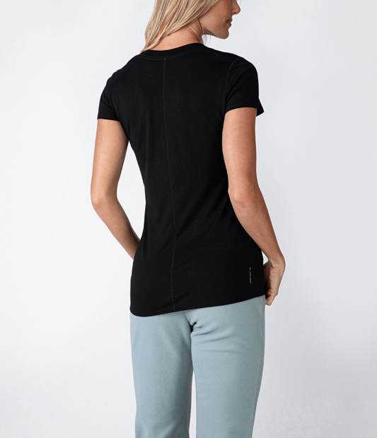 Camiseta Feminina The North Face Hyper Tee Crew - Preta