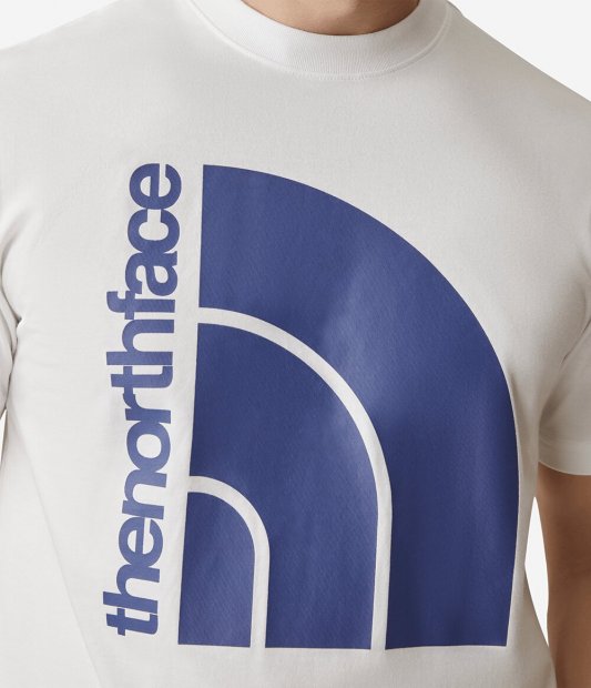 Camiseta The North Face Jumbo Half Dome Tee Unissex - Branca