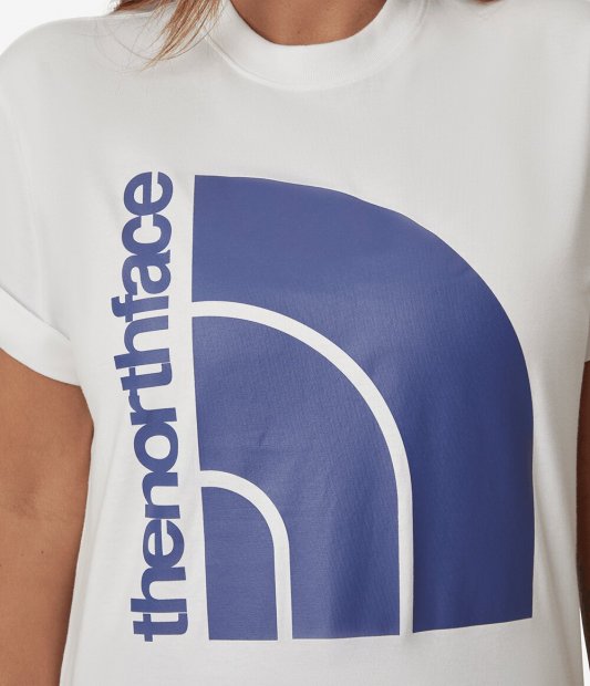 Camiseta The North Face Jumbo Half Dome Tee Unissex - Branca