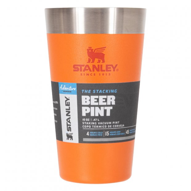 Copo Trmico Stanley Sem Tampa 473ml Laranja
