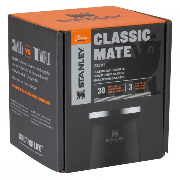 Cuia Trmica Stanley 236 ml - Preta