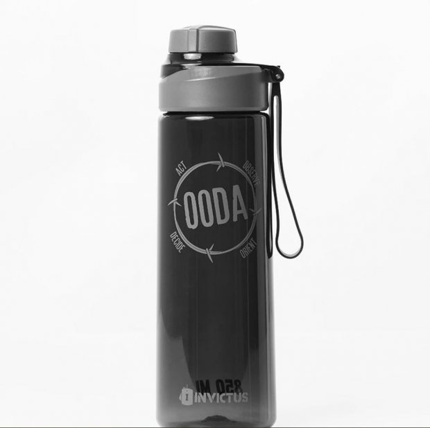 Garrafa Invictus Acqua - Preta Ooda