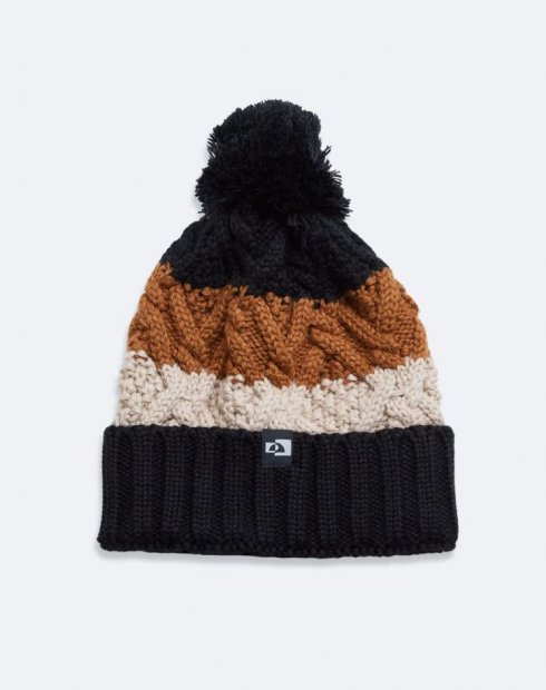 Gorro Galapagos Everest Listrado - Preto