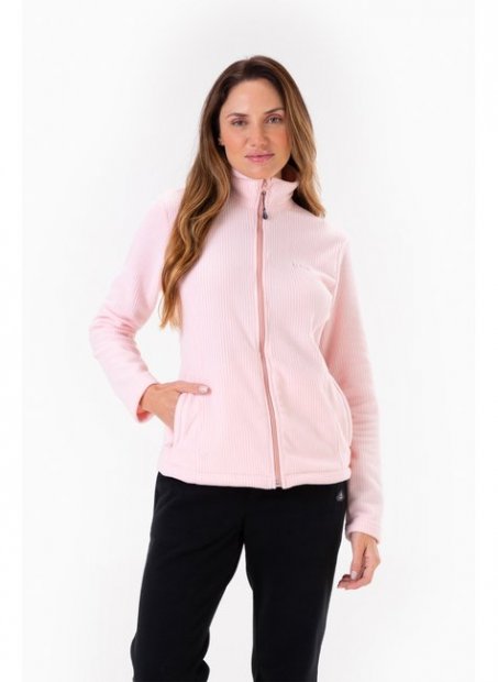 Jaqueta Alpen Fleece Chance Fem - Rosa Bebe