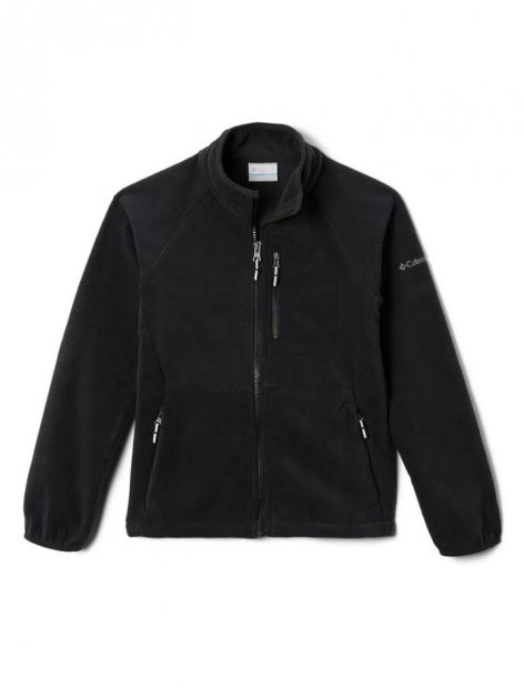 Jaqueta Columbia Fast Trek III Fleece Full Zip Kids - Preto