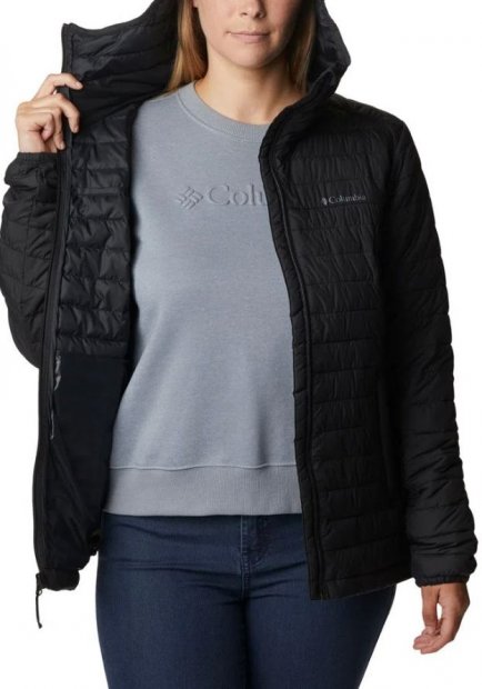 Jaqueta Columbia Silver Falls Hooded Fem - Preto
