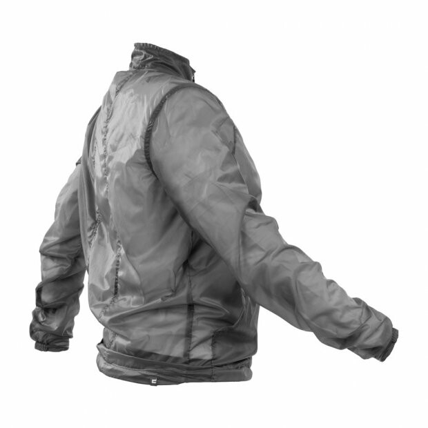 Jaqueta Curtlo Corta Vento Ultralight Compact Unissex - Chumbo