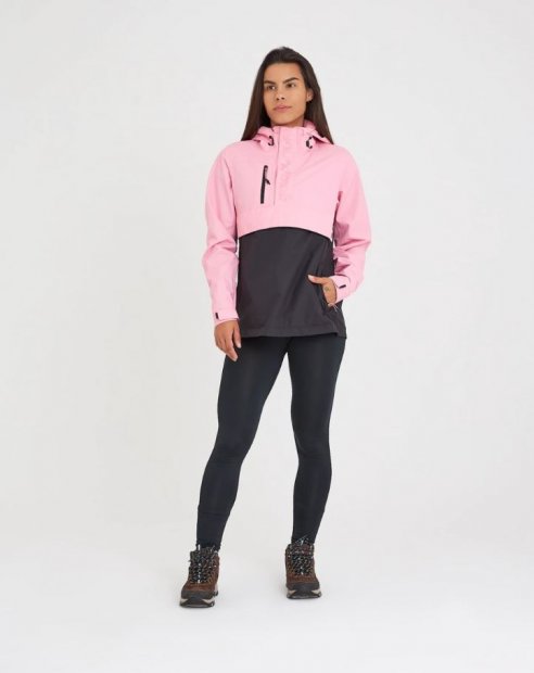 Jaqueta Galapagos Snow Fem - Rosa/Preto (Impermevel)