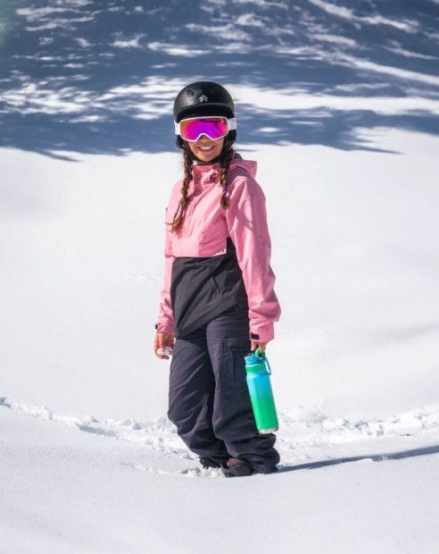 Jaqueta Galapagos Snow Fem - Rosa/Preto (Impermevel)