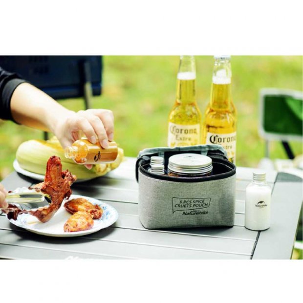 Kit Cozinha Naturehike Outdoor BBQ Picnic 6 Peas