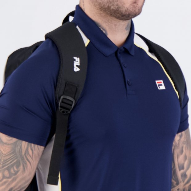 Mochila Fila Mondo 18L - Preto/Cinza