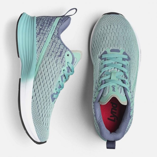 Tnis Lynd Gravit Flux 2 Fem - Verde Acqua