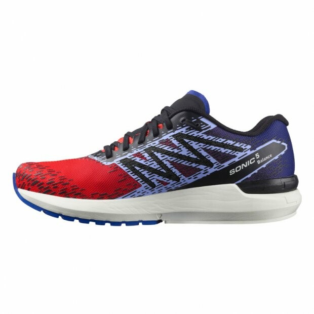 Tnis Salomon Sonic 5 Balance Masc - Azul/Vermelho