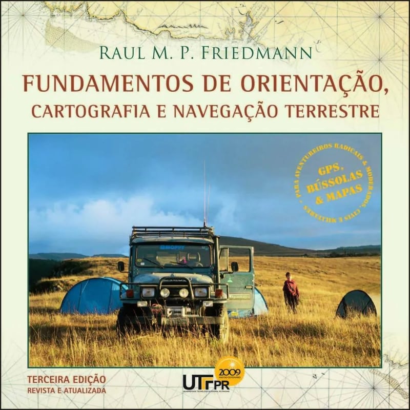 Livro Fundamentos de Orientação, Cartografia e Navegação Terrestre