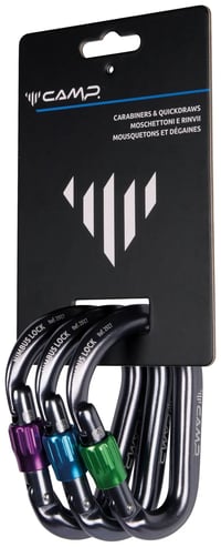 Mosquetões Camp NIMBUS LOCK - 3 PACK