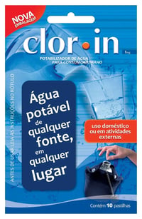 Clor-in 1 - Pastilhas purificadoras de água