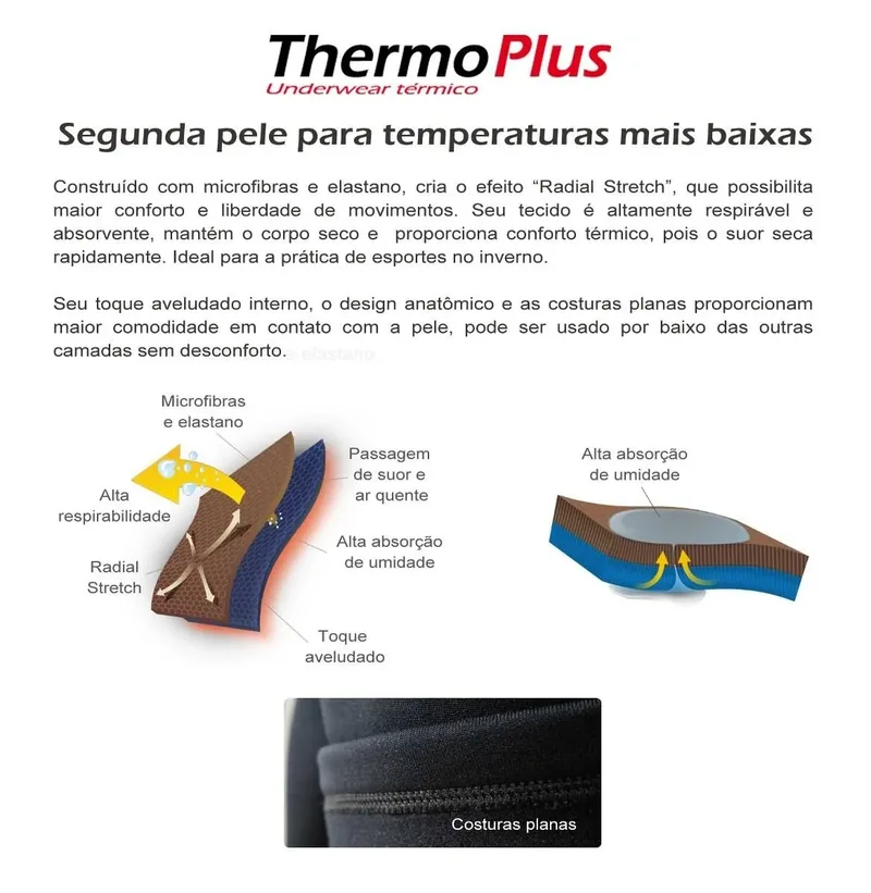 Calça Curtlo Thermoplus Masc